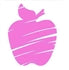אפל צבע אקריליק Fuchsia