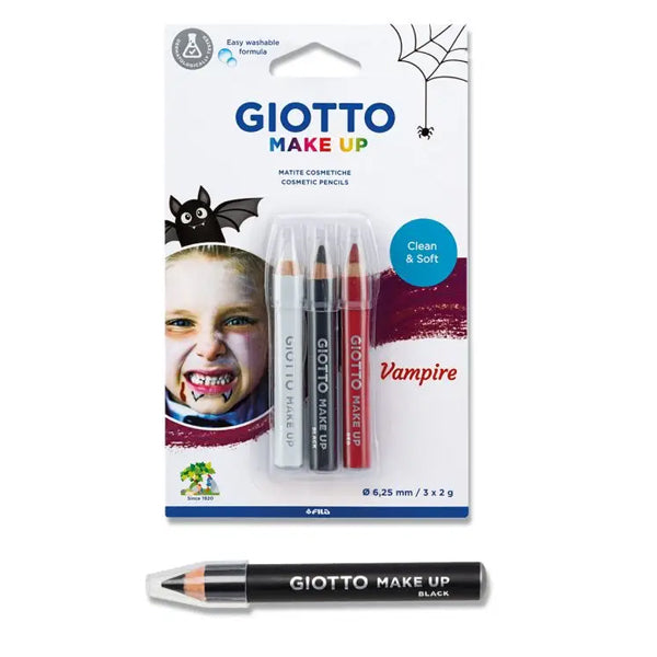 GIOTTO סט 3 עפרונות איפור - ערפד