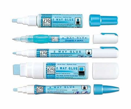 zig עט דבק דו שימושי - 2way glue