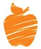 אפל צבע אקריליק PUMPKIN ORANG