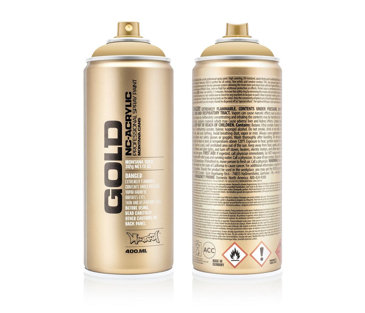 ספריי צבע Montana GOLD 400 מ"ל - G8020 Sahara Beige (בז' סהרה)