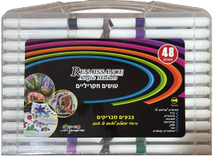 טושים אקריליים 48 גוונים- Renaissance
