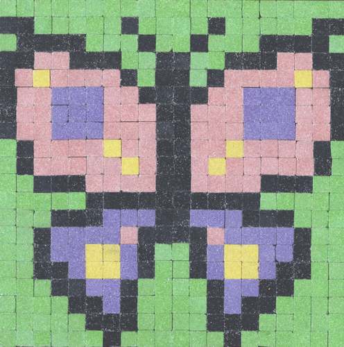 ערכת יצירה MINI mosaikid's פסיפס - פרפר