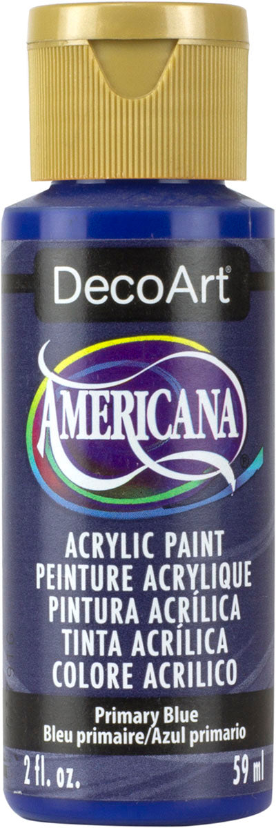 צבע אקריליק אמריקנה Primary Blue DA200