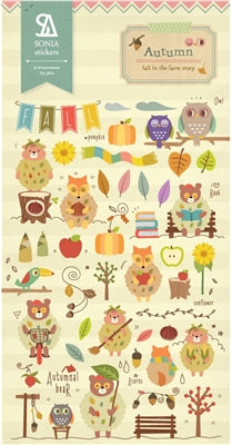 מדבקות Autumn