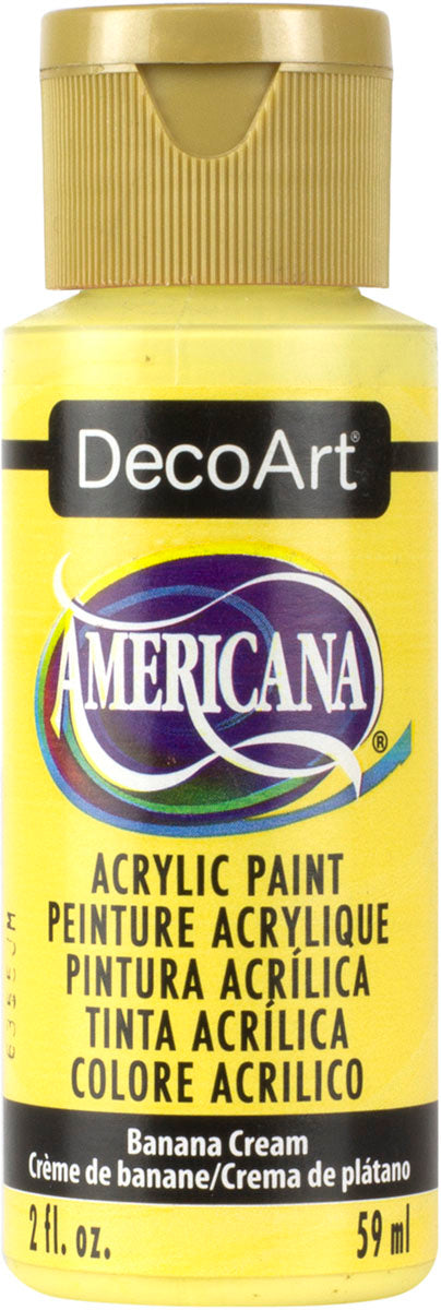 צבע אקריליק אמריקנה Banana Cream DA309