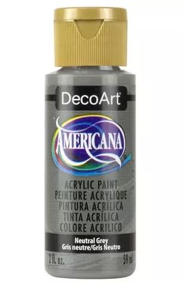 צבע אקריליק אמריקנה Neutral Grey DAO95