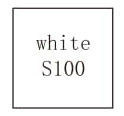טוש אקרילי לבן S100
