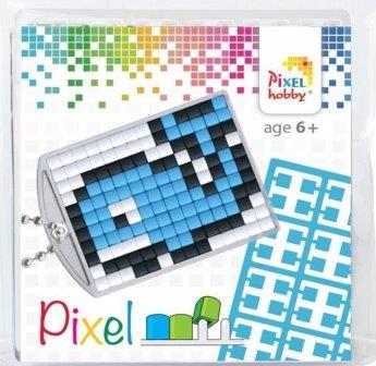פיקסל הובי - מחזיק מפתחות לוויתן - Pixelhobby