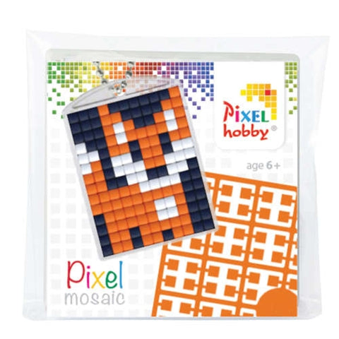 פיקסל הובי - מחזיק מפתחות שועל - Pixelhobby