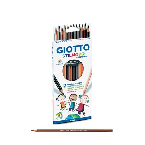 עפרונות צבעונים גווני גוף GIOTTO STILNOVO