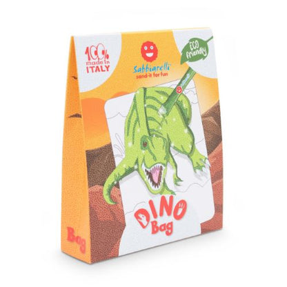 תיק יצירה בחול - דינוזאורים