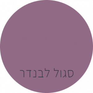 שאבי שיק גארדן- BONDEX - סגול לבנדר
