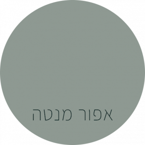 שאבי שיק גארדן- BONDEX - אפור מנטה