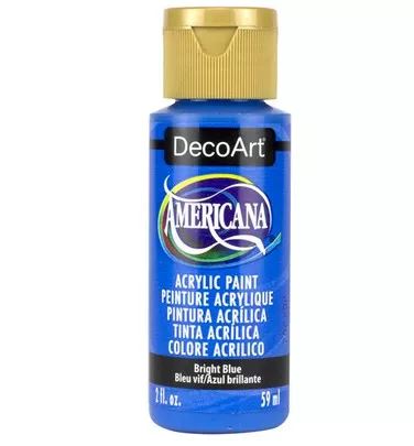 צבע אקריליק אמריקנה BRIGHT BLUE DA351