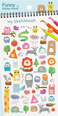 מדבקות my sketchbook - Funny