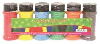 סט חול צבעוני - 6 גוונים