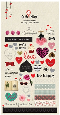 מדבקות love actully