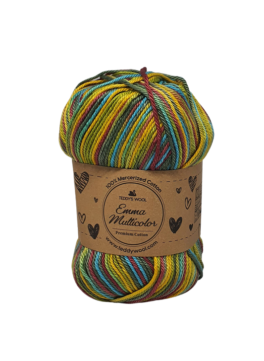 325 צבעי קשת - Emma Cotton multicolor