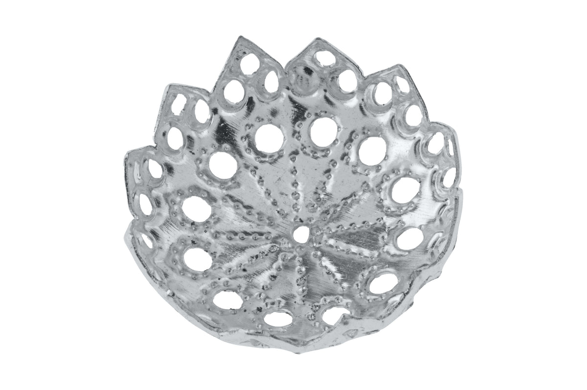 בתי נר כתר צבע כסף 90 יחידות
