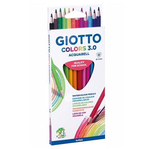 עפרונות אקוורל 24 יחידות GIOTTO