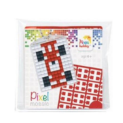 פיקסל הובי - מחזיק מפתחות מכונית מירוץ - Pixelhobby