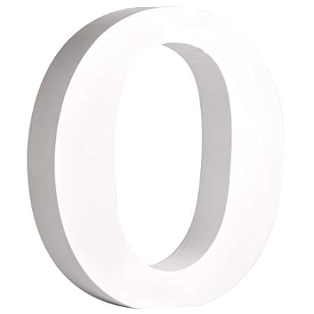 אות עומדת מעץ - O