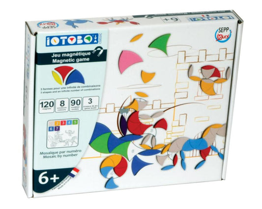 ערכת משחק מגנטית iOTOBO - בייסיק 6+