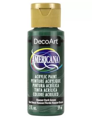צבע אקריליק אמריקנה Hauser Dark Green DA133