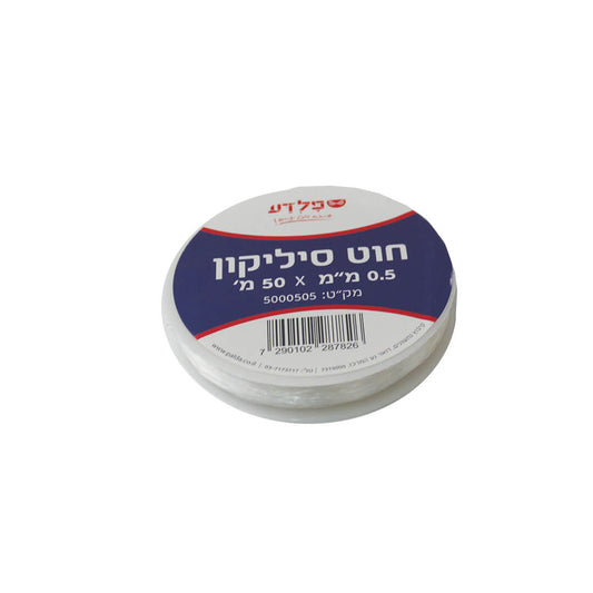 חוט סיליקון 0.5 מ"מ 50 מטר