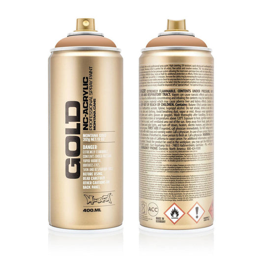 ספריי צבע Montana GOLD 400 מ"ל - G1440 Toffee (טופי)