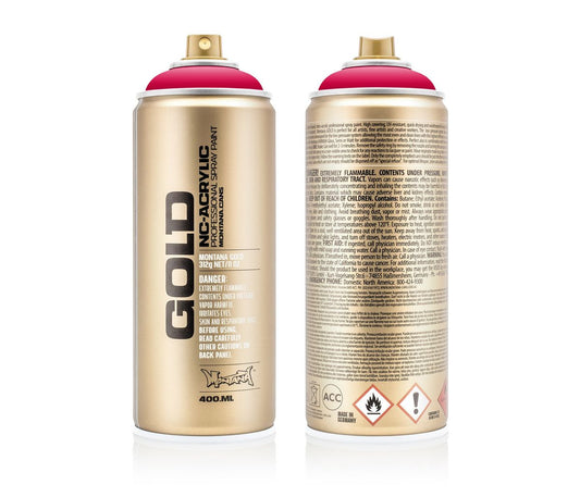 ספריי צבע Montana GOLD 400 מ"ל - G3030 Raspberry (פטל)
