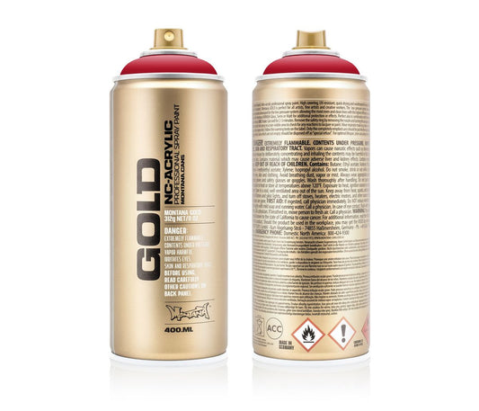 ספריי צבע Montana GOLD 400 מ"ל - G3040 Ketchup (קטשופ)