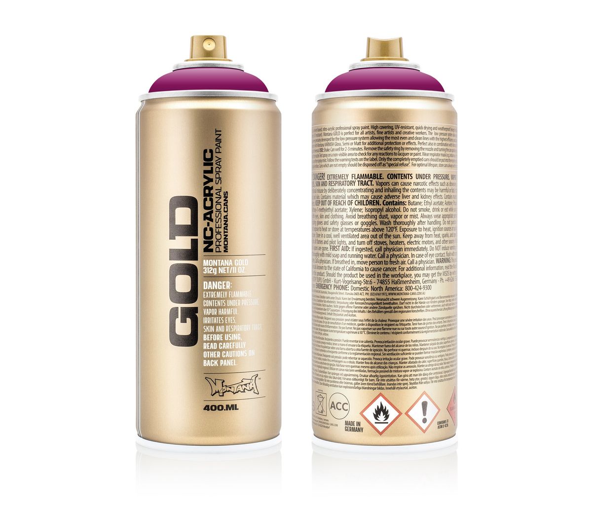 ספריי צבע Montana GOLD 400 מ"ל - G3150 Cherry Blossom (פריחת דובדבן)
