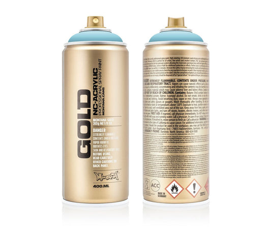 ספריי צבע Montana GOLD 400 מ"ל - G5110 Himalaya (הימלאיה)