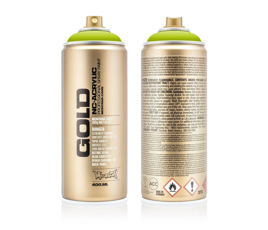 ספריי צבע Montana GOLD 400 מ"ל - G6030 Lime (ליים)