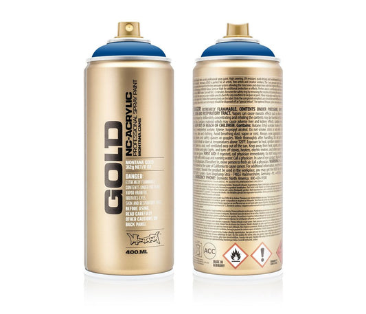 ספריי צבע Montana GOLD 400 מ"ל - S5010 Blue (כחול)