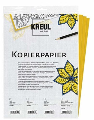 נייר העתקה גודל A4 - יחידות 10 5 לבן ו5 צהוב Kopierpapier