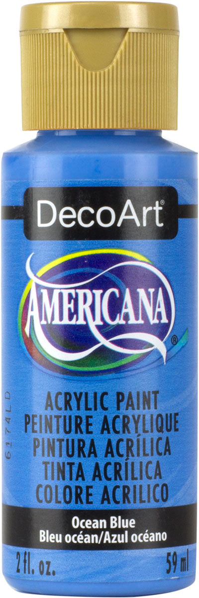 צבע אקריליק אמריקנה Ocean Blue DA270