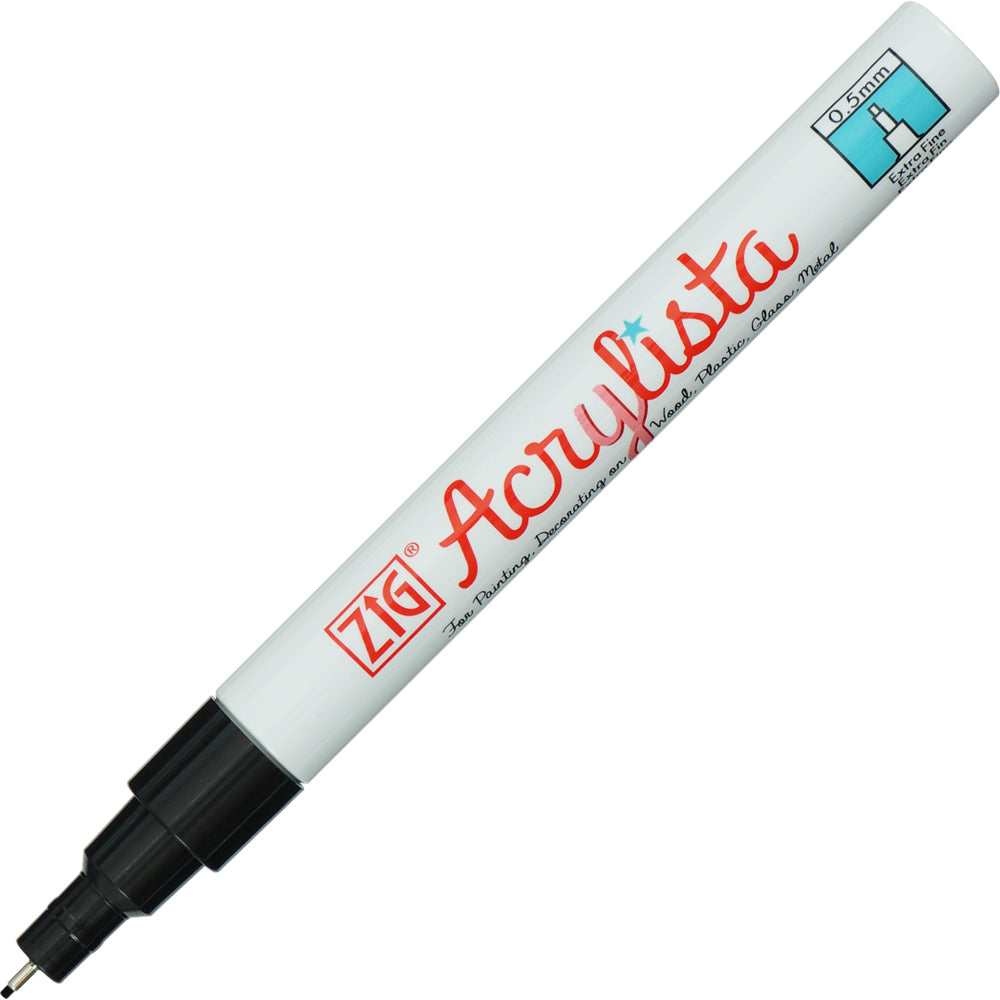 טוש זיג אקריליסטה 0.5 ZIG ACRYLISTA - שחור