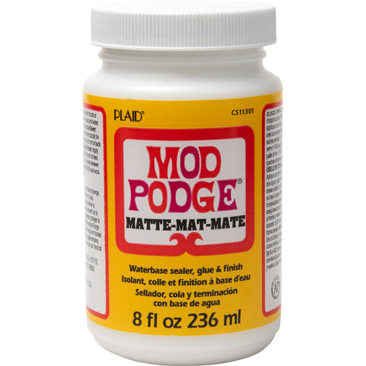דבק מפיות מט מוד פודג' mod podge (דבק ,סילר ולכה) 236 מ"ל