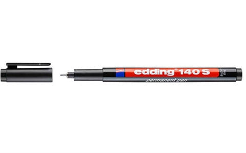 טוש שחור לשקפים 0.3 מ"מ edding 140S