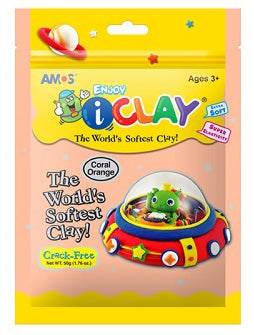 i clay amos חימר קל 50 גרם - צבע גוף