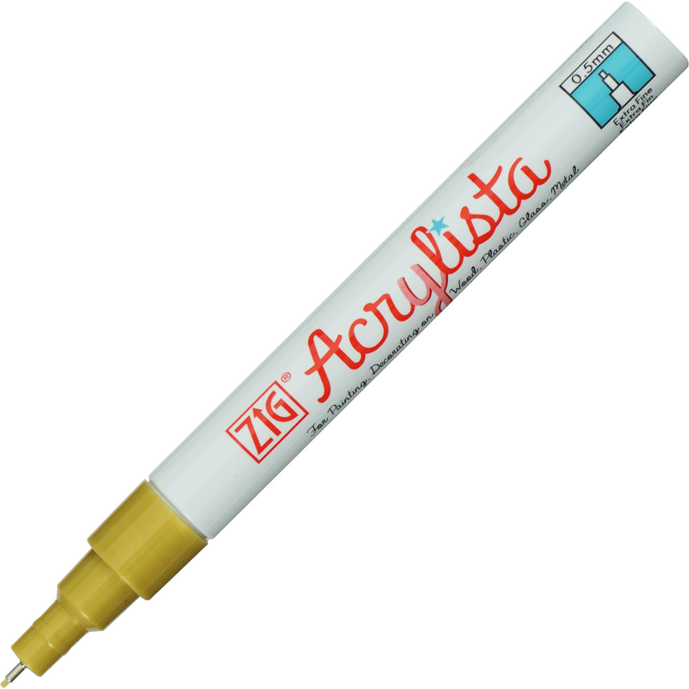 טוש זיג אקריליסטה 0.5 ZIG ACRYLISTA - זהב