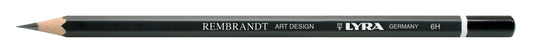 עפרונות גרפיט לשרטוט ורישום - LYRA REMBRANDT ART DESIGN - 6H