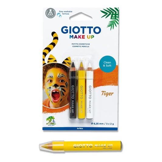 GIOTTO סט 3 עפרונות איפור - נמר