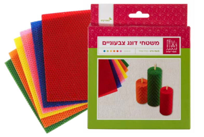 משטחי דונג צבעוניים