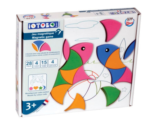 ערכת משחק מגנטית iOTOBO - בייסיק 3+