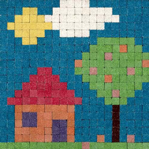 ערכת יצירה MINI mosaikid's פסיפס - בית