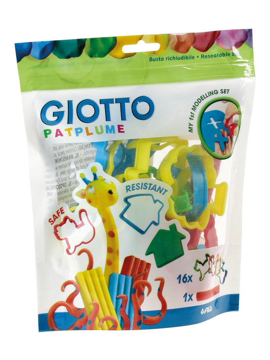 16 חותכנים מפלסטיק לבצק ומערוך פלסטיק GIOTTO